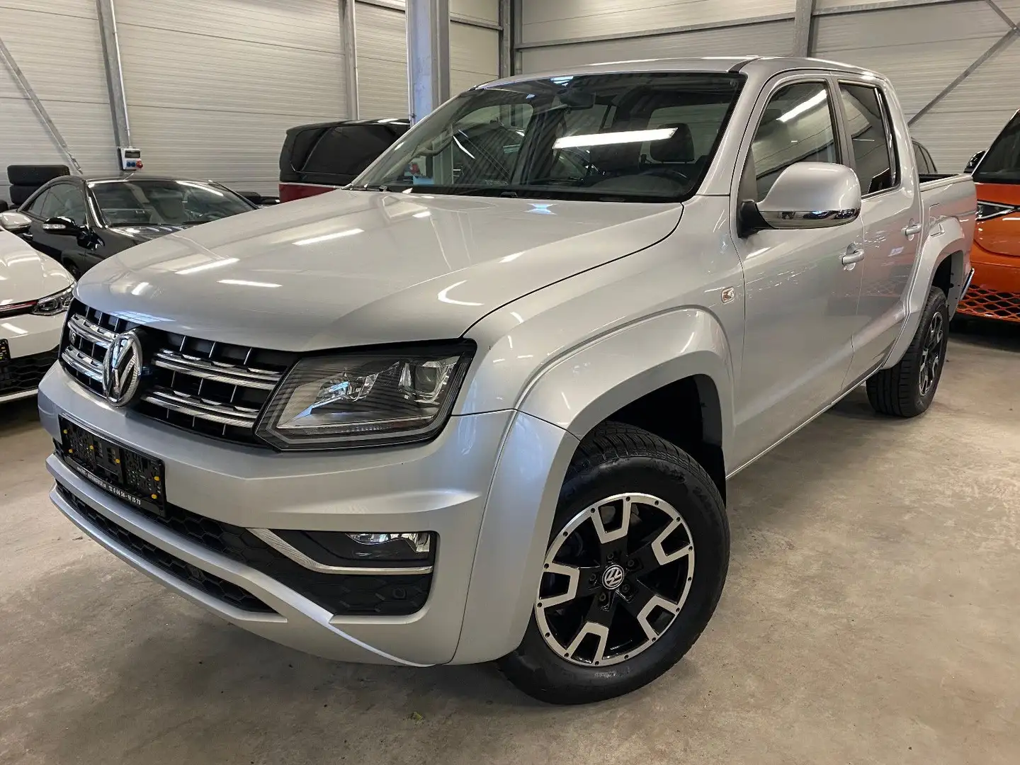 Volkswagen Amarok Highline DoubleCab 4M AHK Xenon Kamera Argent - 2