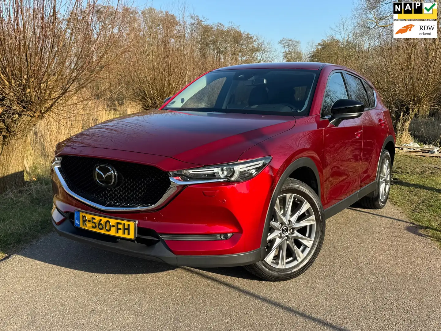 Mazda CX-5 2.0 SkyActiv-G 165 Skylease+ / 360 Camera / Perfec Rood - 1