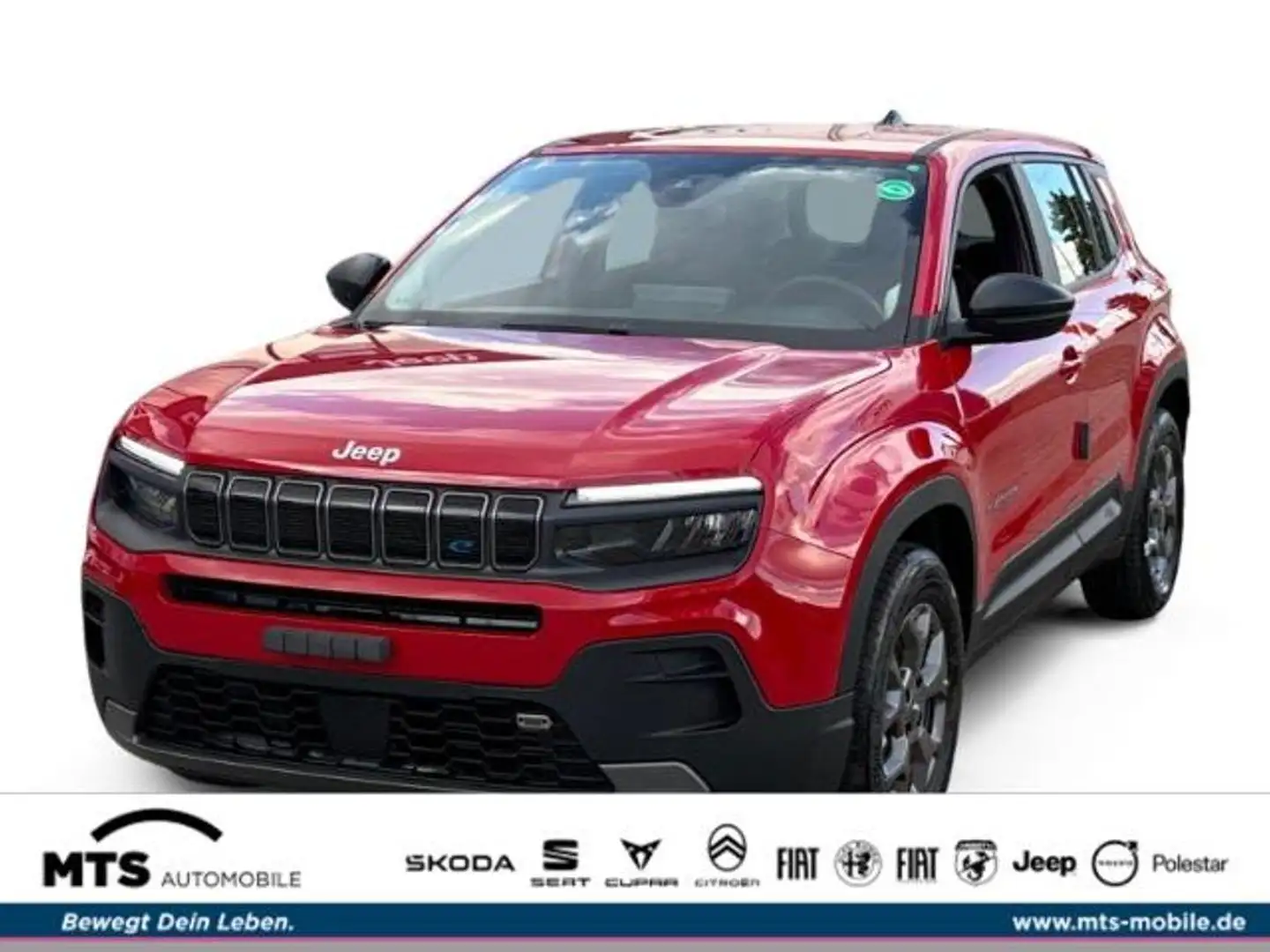 Jeep Avenger Elektro-Longitude+ Rot - 1