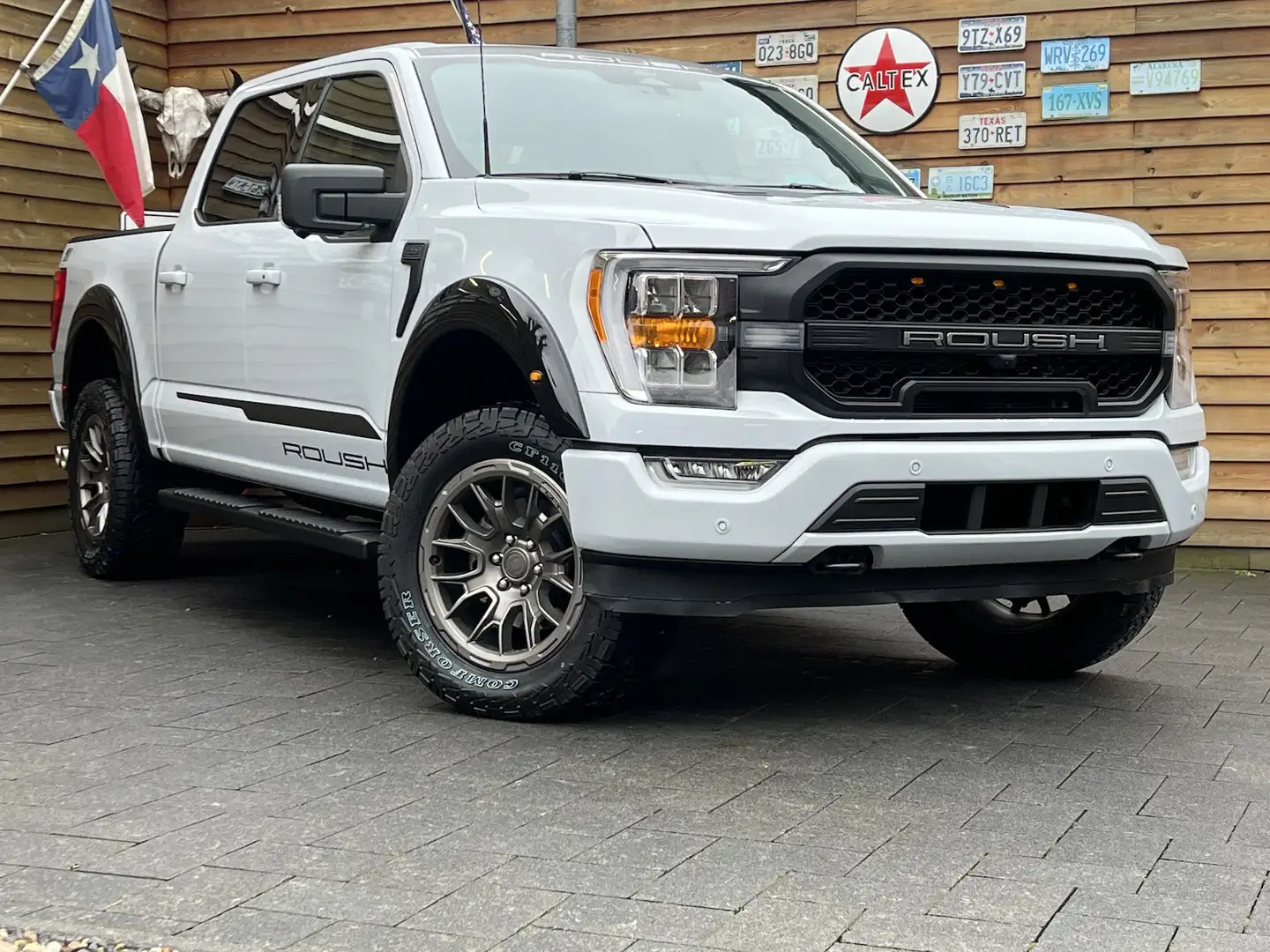 Ford F 150 5.0L ROUSH 4x4 Leder CarPlay AHK 360° Weiß - 2