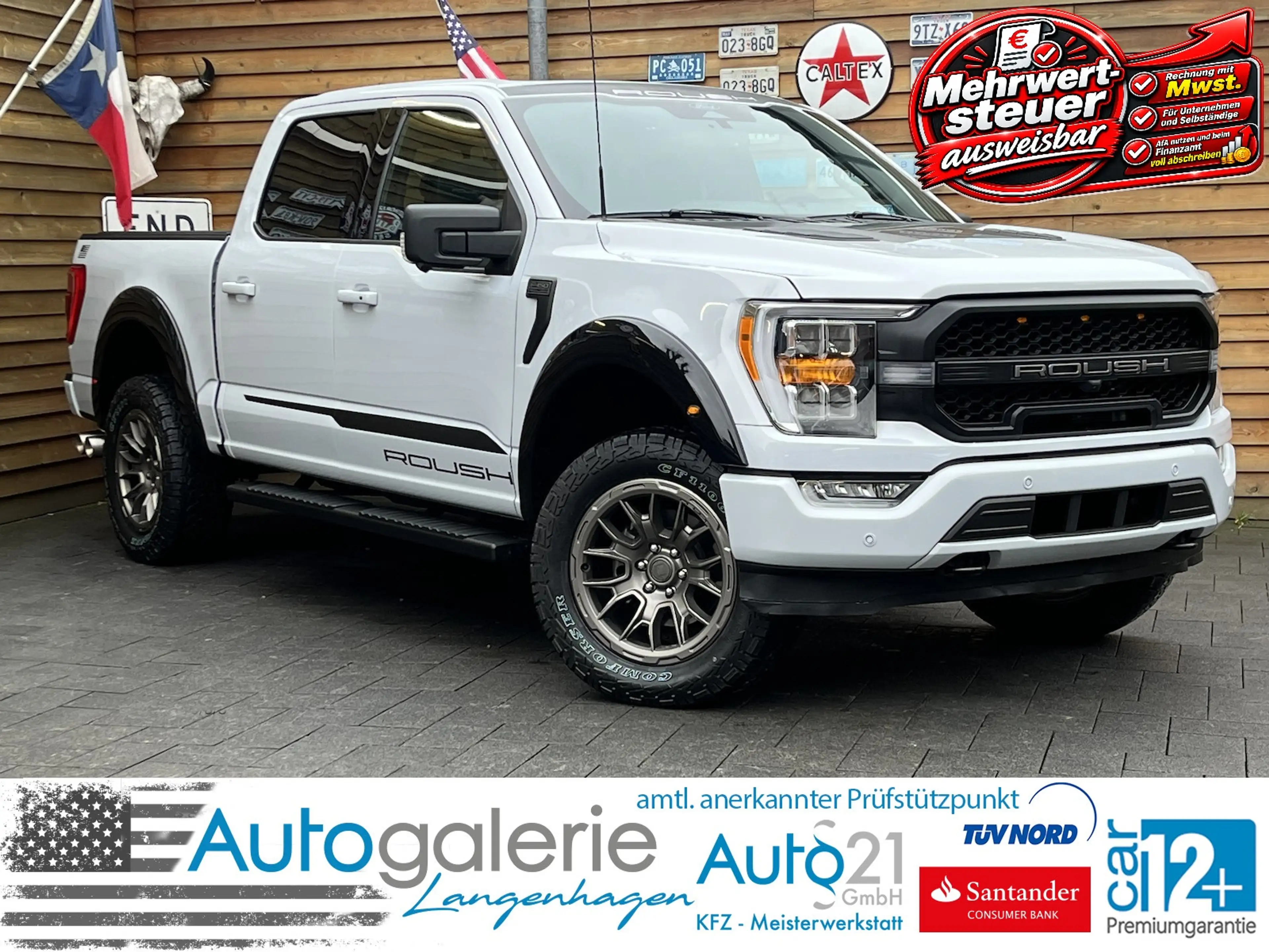 Ford F 150 5.0L ROUSH 4x4 Leder CarPlay AHK 360°