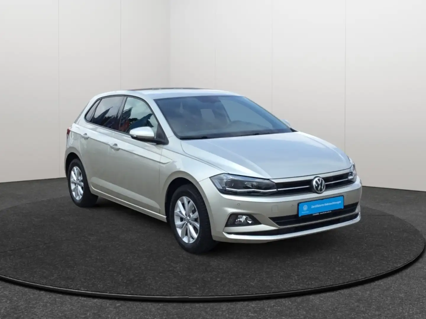 Volkswagen Polo 1.0TSI DSG Highline LED Navi Rear View ACC PDC Argento - 2