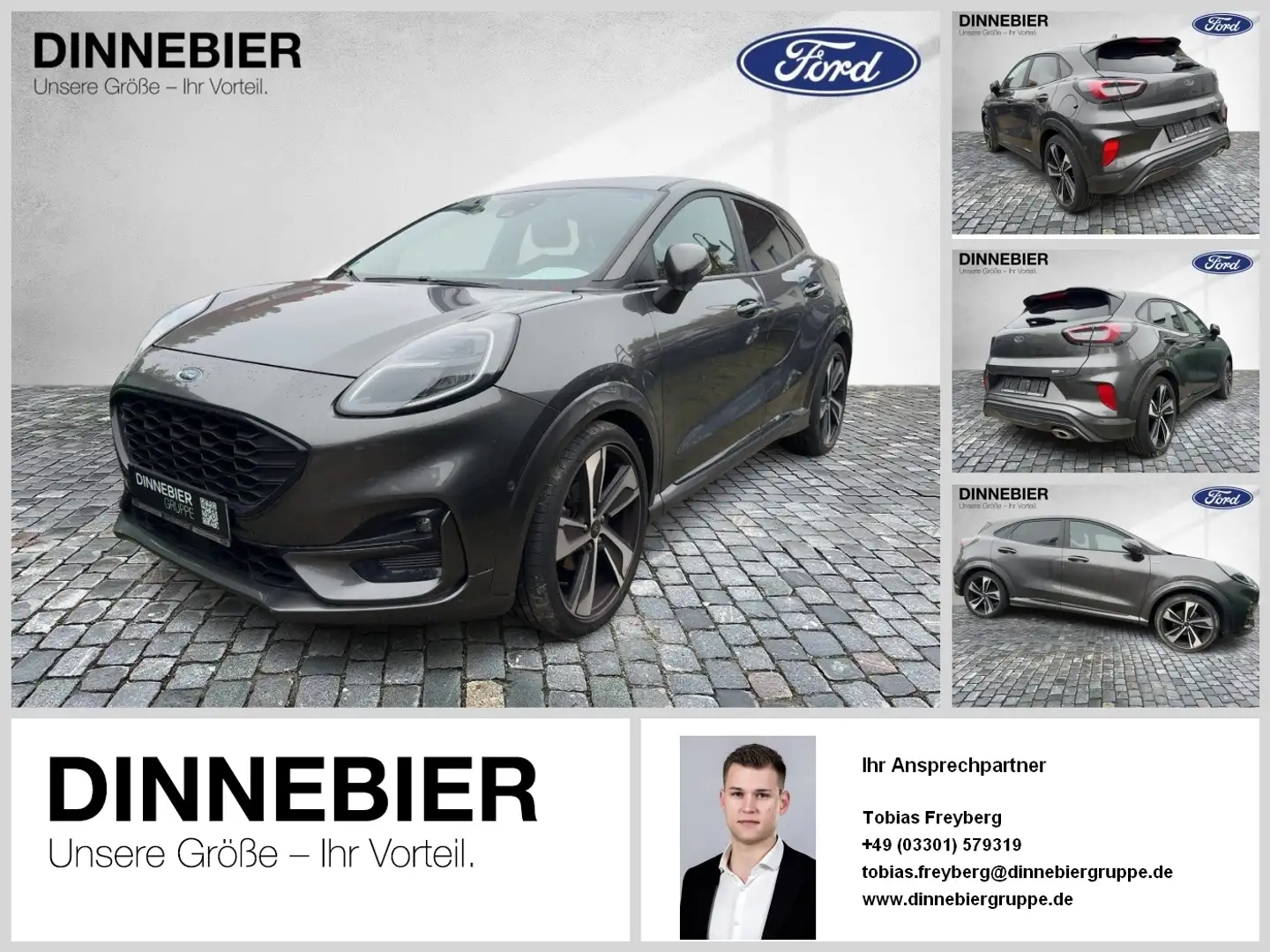 Ford Puma ST-Line X LED+Navi+Kamera+Winterpaket Grigio - 1