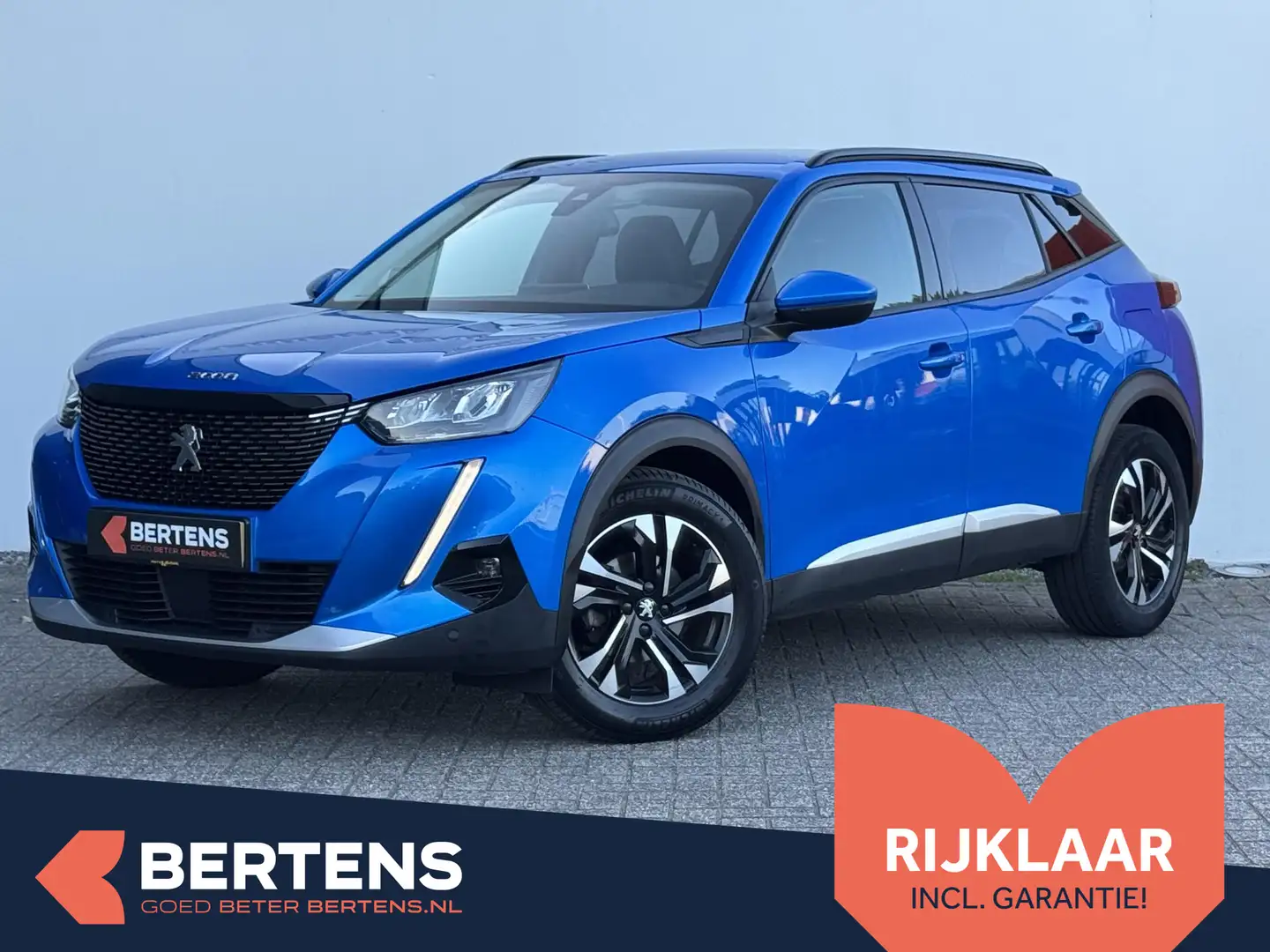 Peugeot 2008 1.2 PT 100 Allure | Prijs is rijklaar incl. garant Blauw - 1