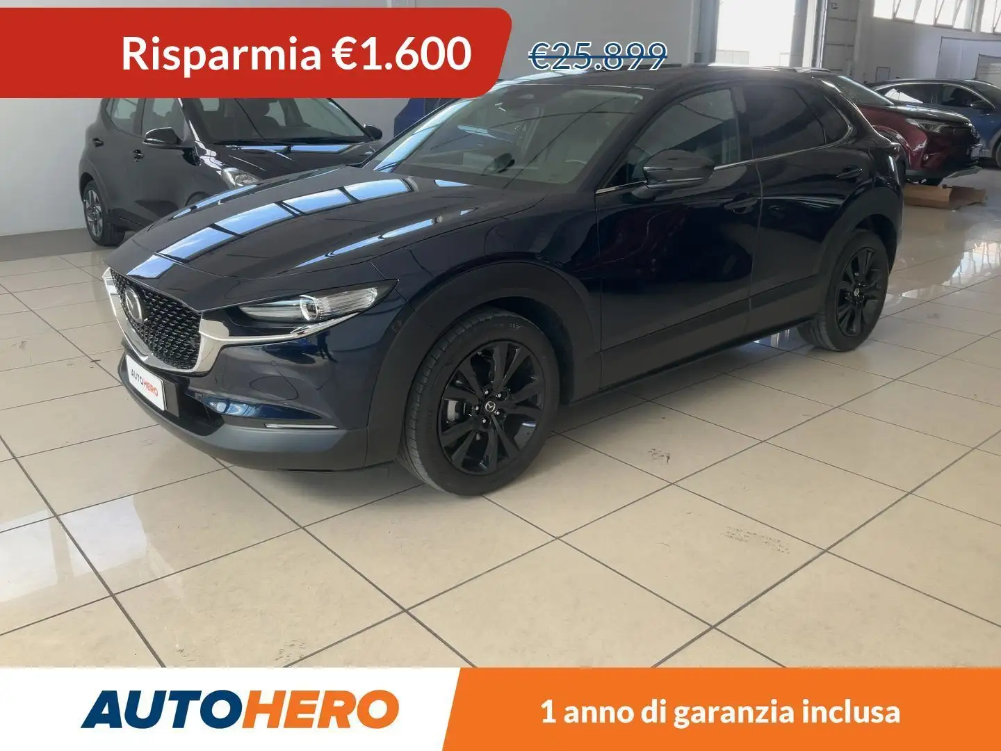 Mazda CX-30 2.0 Skyactiv-G Mild-Hybrid Homura MHEV Blau - 1
