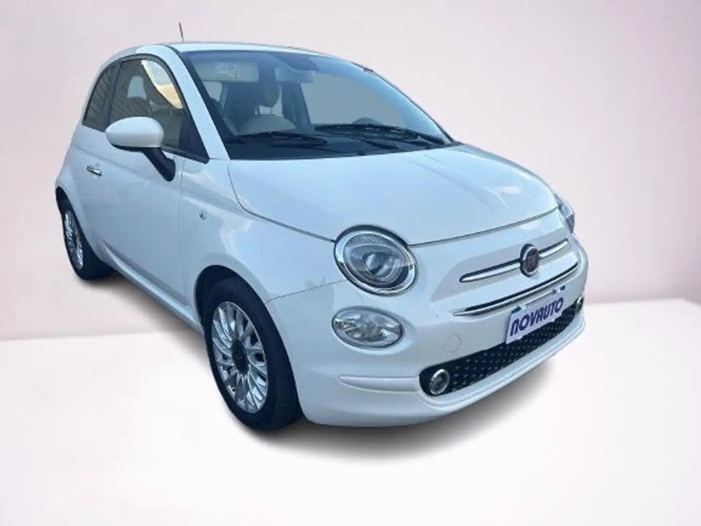 Fiat 500 1.0 Hybrid Lounge Blanc - 1