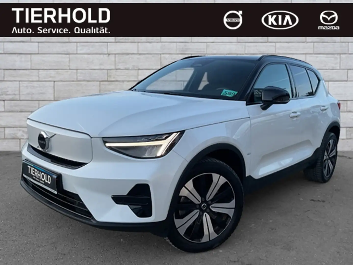 Volvo XC40 Core Pure Electric 2WD ACC Google Kamera 19 Weiß - 2