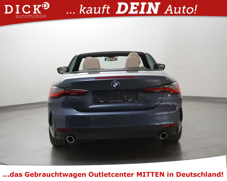 BMW 420 d Aut Cabrio Sport LEDER+MEMO+VIRTU+KAM+STDHZ — photo 6