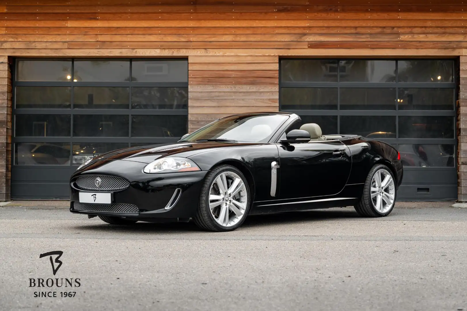 Jaguar XKR 5.0 V8 S/C Convertible 510pk | Verwarm & Gevent St Noir - 1