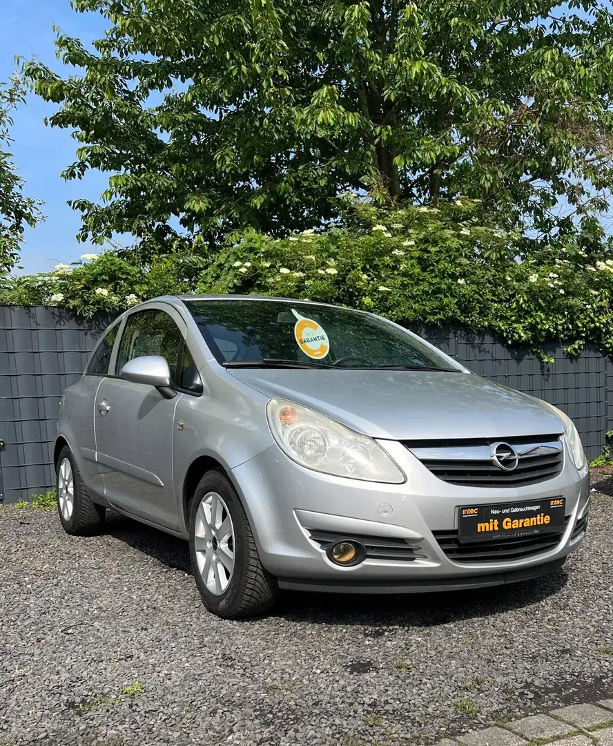 Opel Corsa 1.4 16VEdition✅GARANTIE✅TÜV/STEUERKETTE NEU Szürke - 1