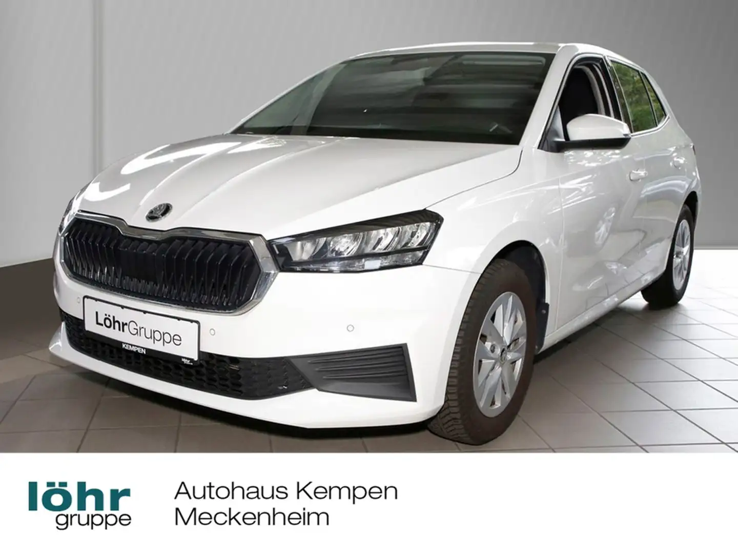 Skoda Fabia 1.0 MPI Selection SmartLink LED PDC SHZ Klima Weiß - 1
