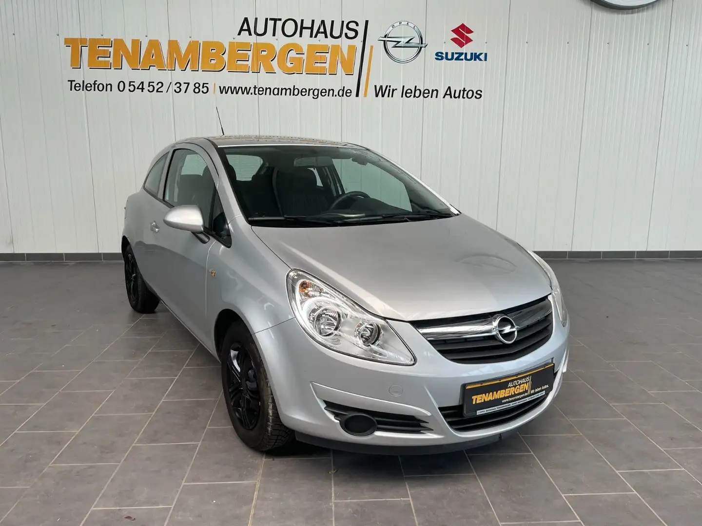 Opel Corsa D Edition Tüv Neu Silber - 1