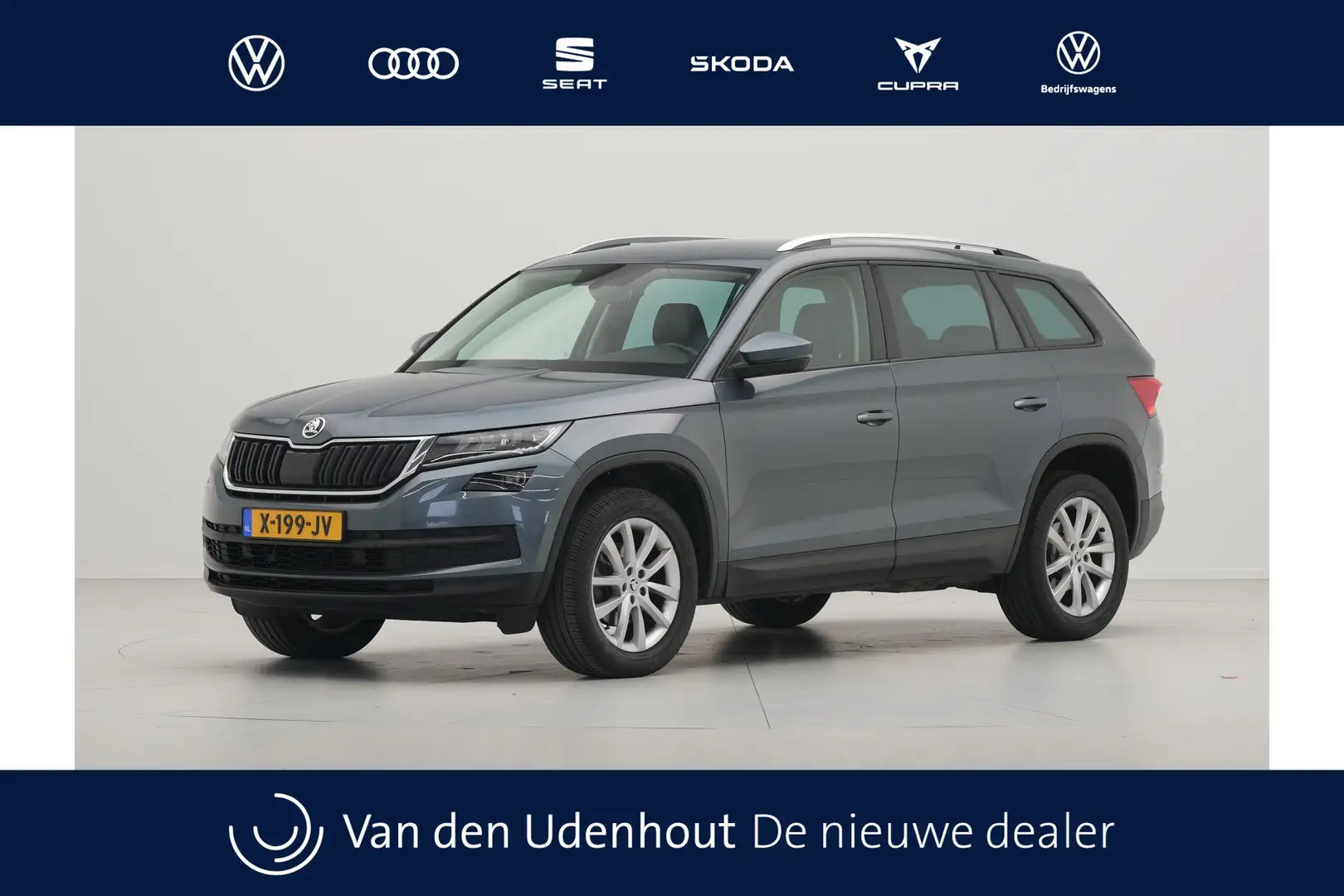 Skoda Kodiaq 1.5 TSI 150pk DSG Style Navigatie Keyless Stoelver Gris - 1