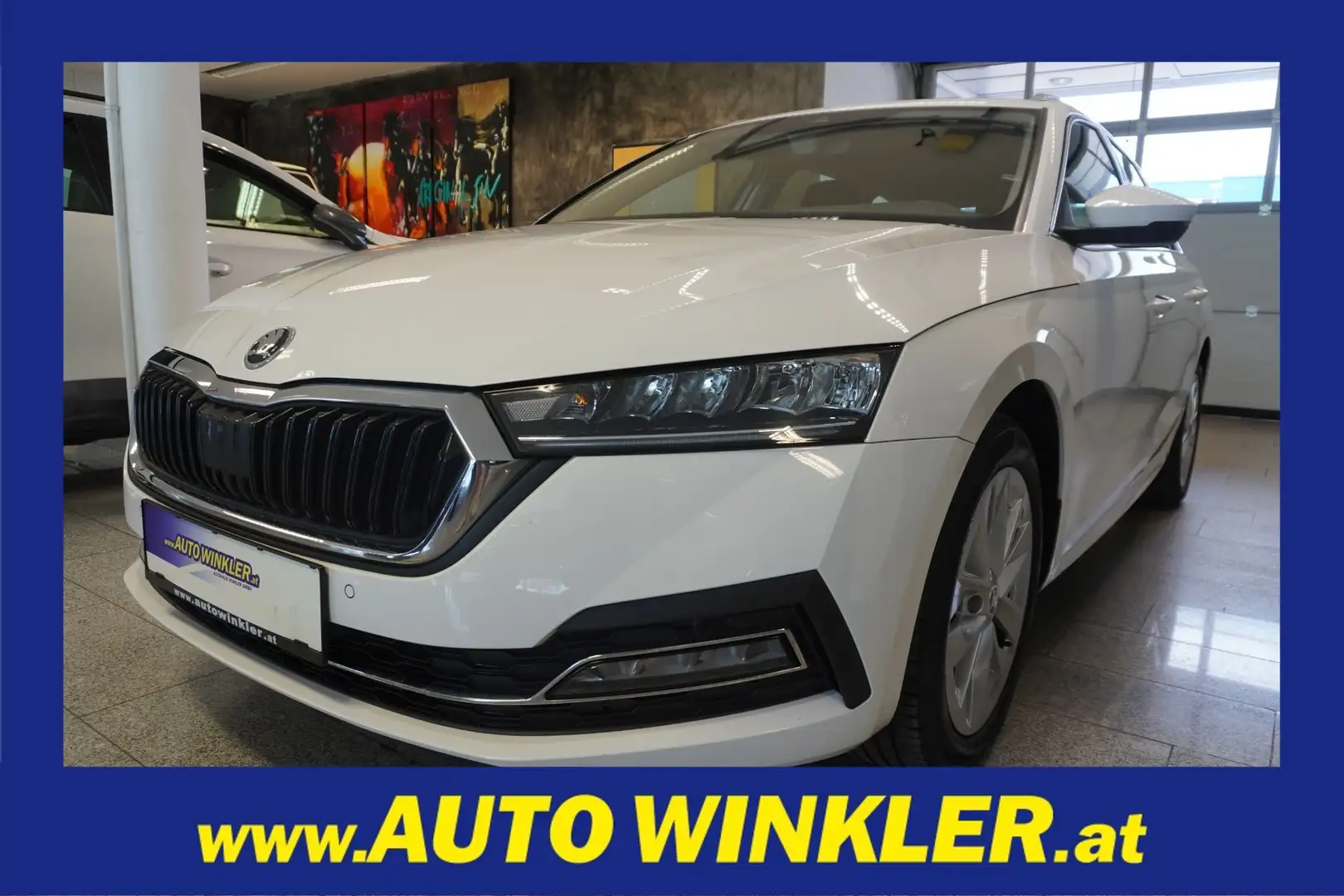 Skoda Octavia 2.0 TDI DPF Style Virtual/Navi/LED/Sport Weiß - 1