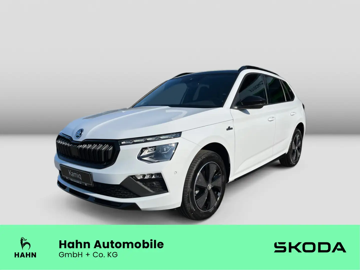 Skoda Kamiq Monte Carlo TSI DSG 150PS AHK Assistenz Na Weiß - 1