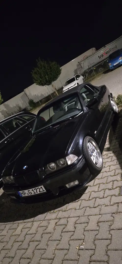 BMW 320 ☀️ BMW E36 320i Cabrio (Automatik) Noir - 2