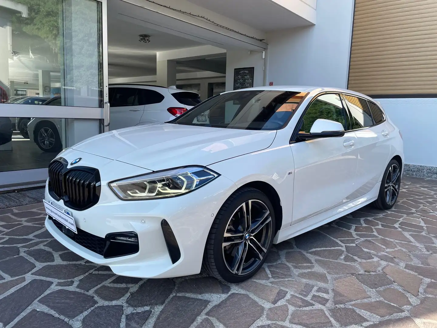BMW 116 d Msport auto UNICO PROPRIETARIO OK NEOPATENTATI Bianco - 1