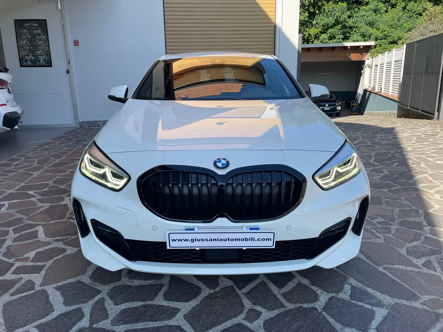BMW 116 d Msport auto UNICO PROPRIETARIO OK NEOPATENTATI Bianco - 2