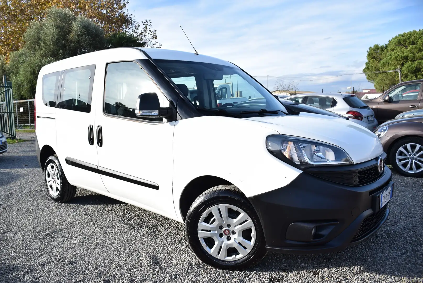 Fiat Doblo 5POSTI-AUTOCARRO 1.3MJT 95CV CLIMA BT PREZZO+IVA Bianco - 1