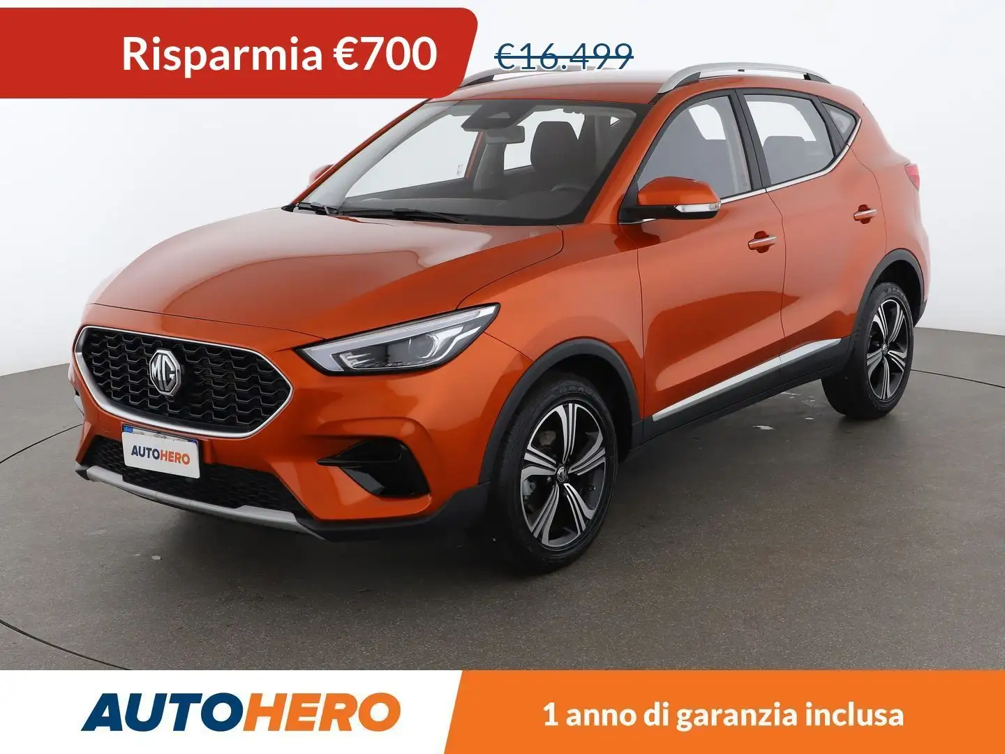 MG ZS 1.5 VTi Comfort Arancione - 1