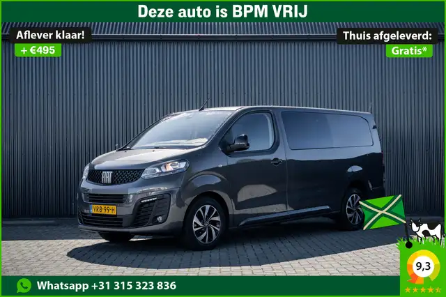 Fiat Scudo 2.0 Multijet 145PK L3H1 | DC 5-Zits | Camera | Car