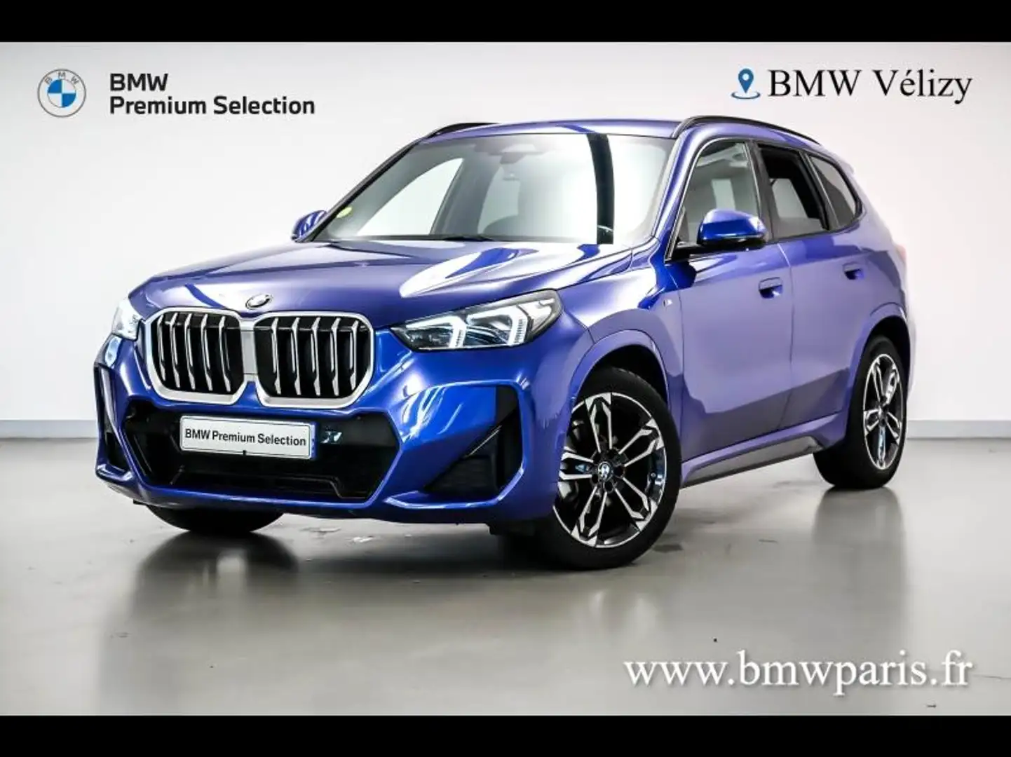 BMW X1 sDrive18d 150ch M Sport Azul - 1