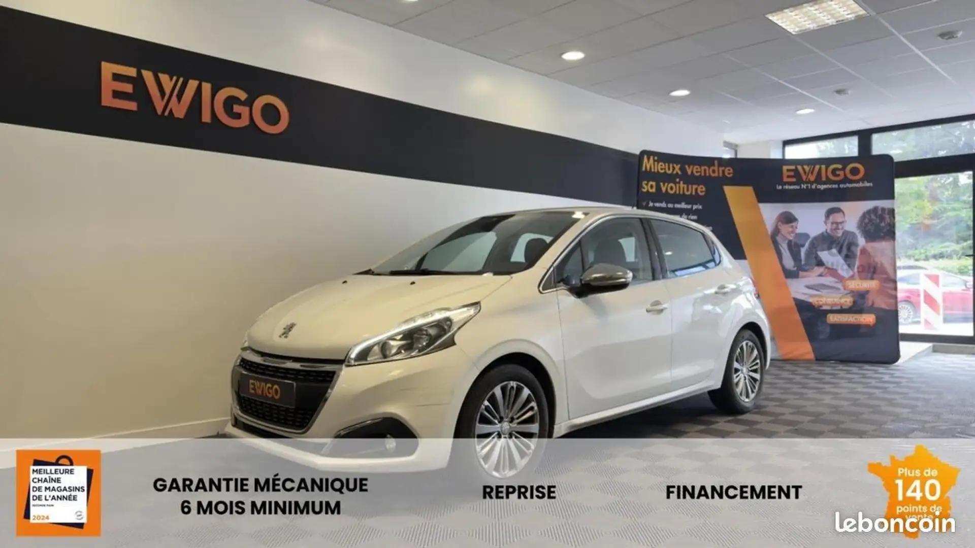 Peugeot 208 GENERATION-I 1.2 PURETECH 110ch ALLURE %2B ATTELAG Blanc - 1