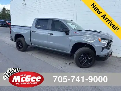 Gray 2024 Chevrolet Silverado 1500 Pickup Truck Four-Wheel Drive Automatic