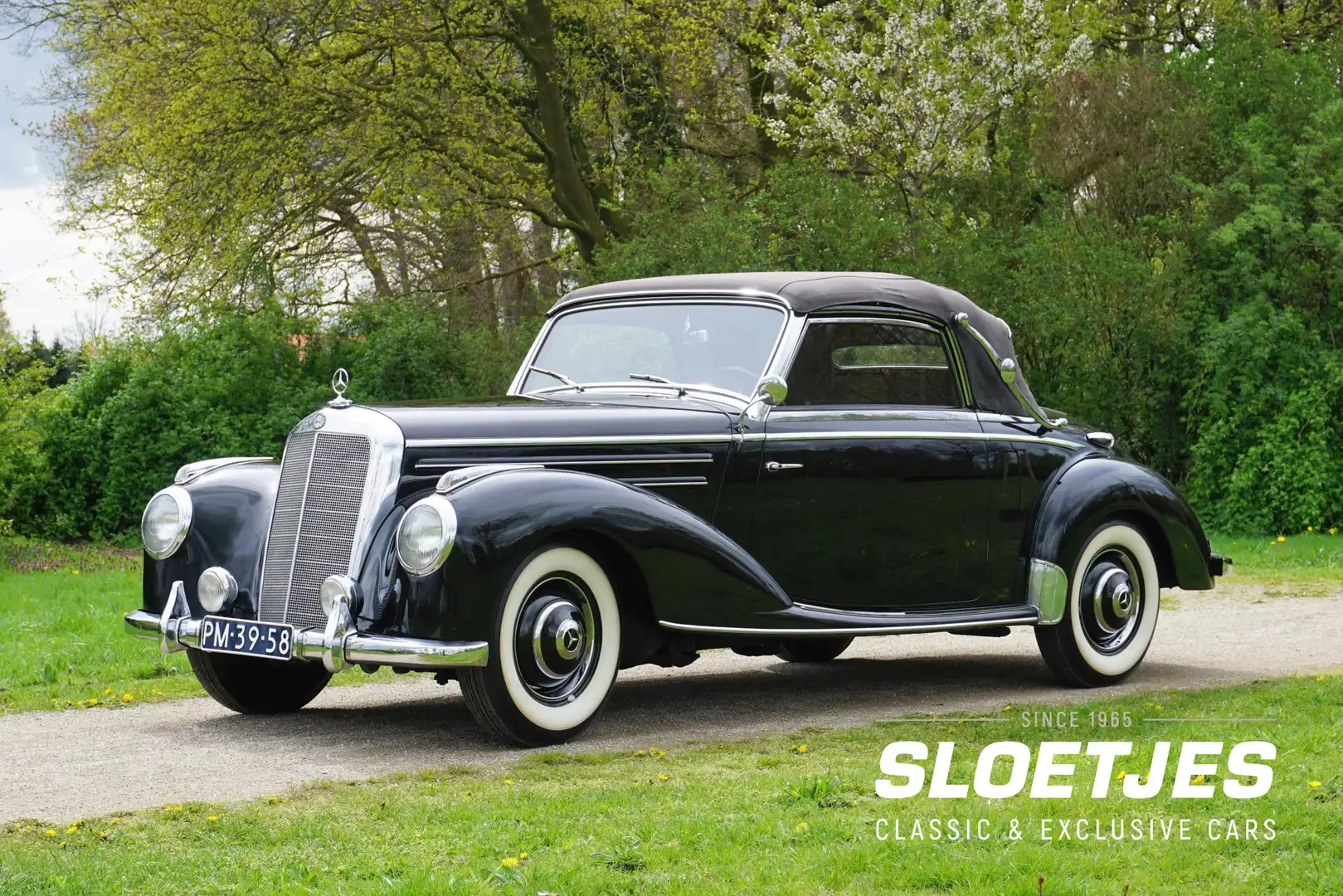 Mercedes-Benz 220 Cabriolet |W187 |Motor gereviseerd en loopt super Negru - 1