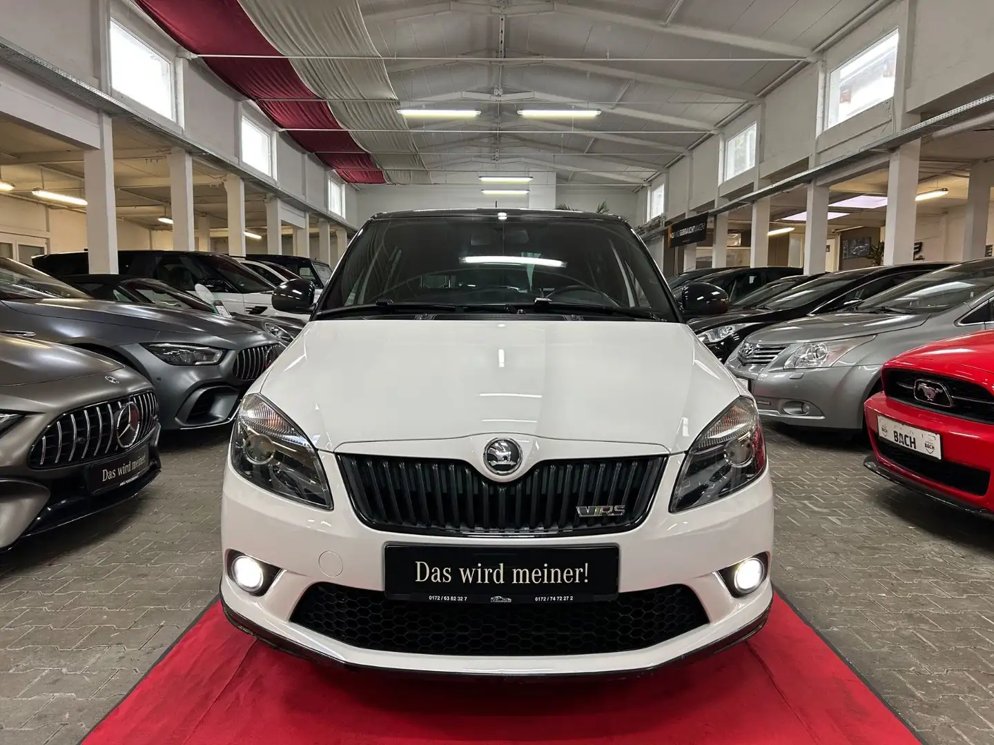 Skoda Fabia RS 1,4 TSI MOTORSPORT-EDITION*1.HAND*DSG* Weiß - 2
