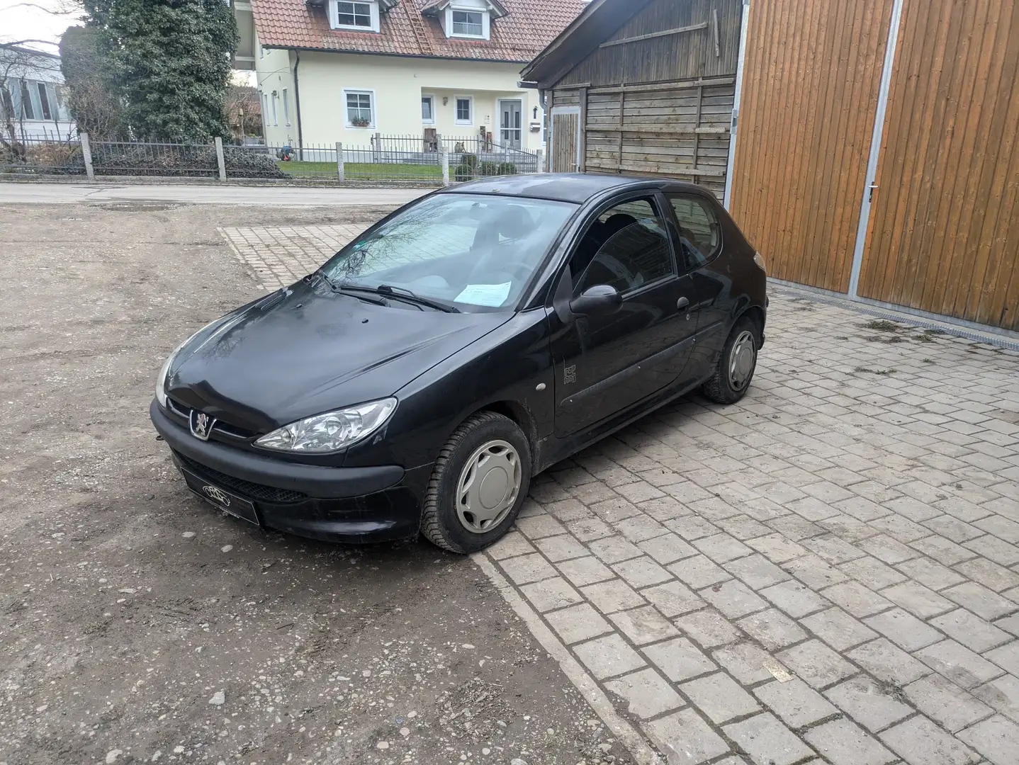 Peugeot 206 60 Pop Art Tüv 02/2027 8-fach bereift Euro 4 Schwarz - 1