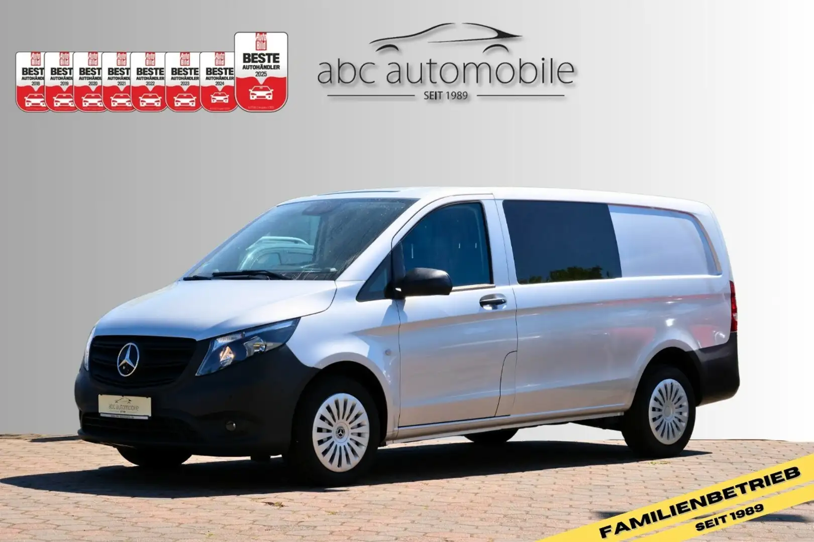 Mercedes-Benz Vito 116 Kasten Aut. Distronic Totwinkel Zilver - 1