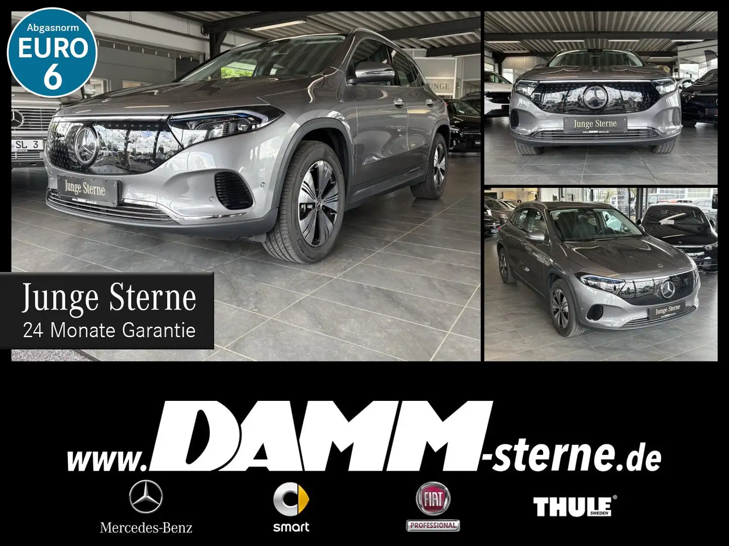 Mercedes-Benz EQA 350 EQA 350 4M Progr. Adv.+/AHK/MEMORY/Distr./+ Flex Gris - 1