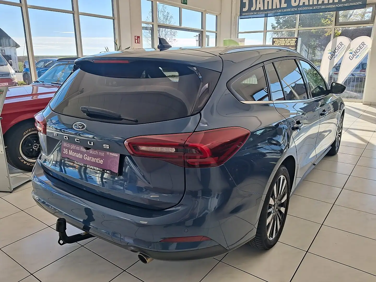 Ford Focus 1.5 EcoBlue Titanium X Aut. Blau - 2