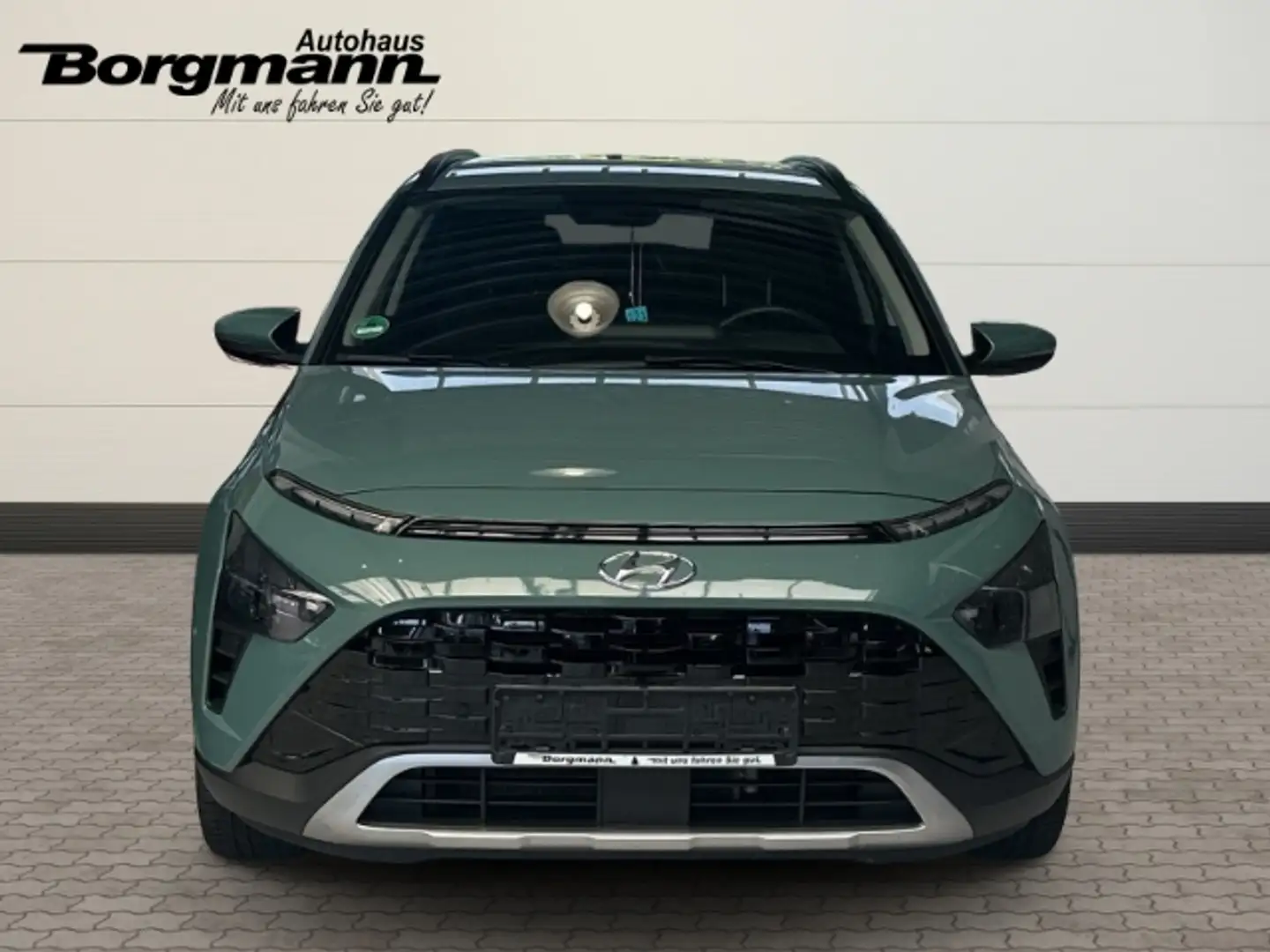 Hyundai BAYON Mild-Hybrid 2WD T-GDI EU6d 1.0 T-Gdi (120PS) 48V i Grün - 2