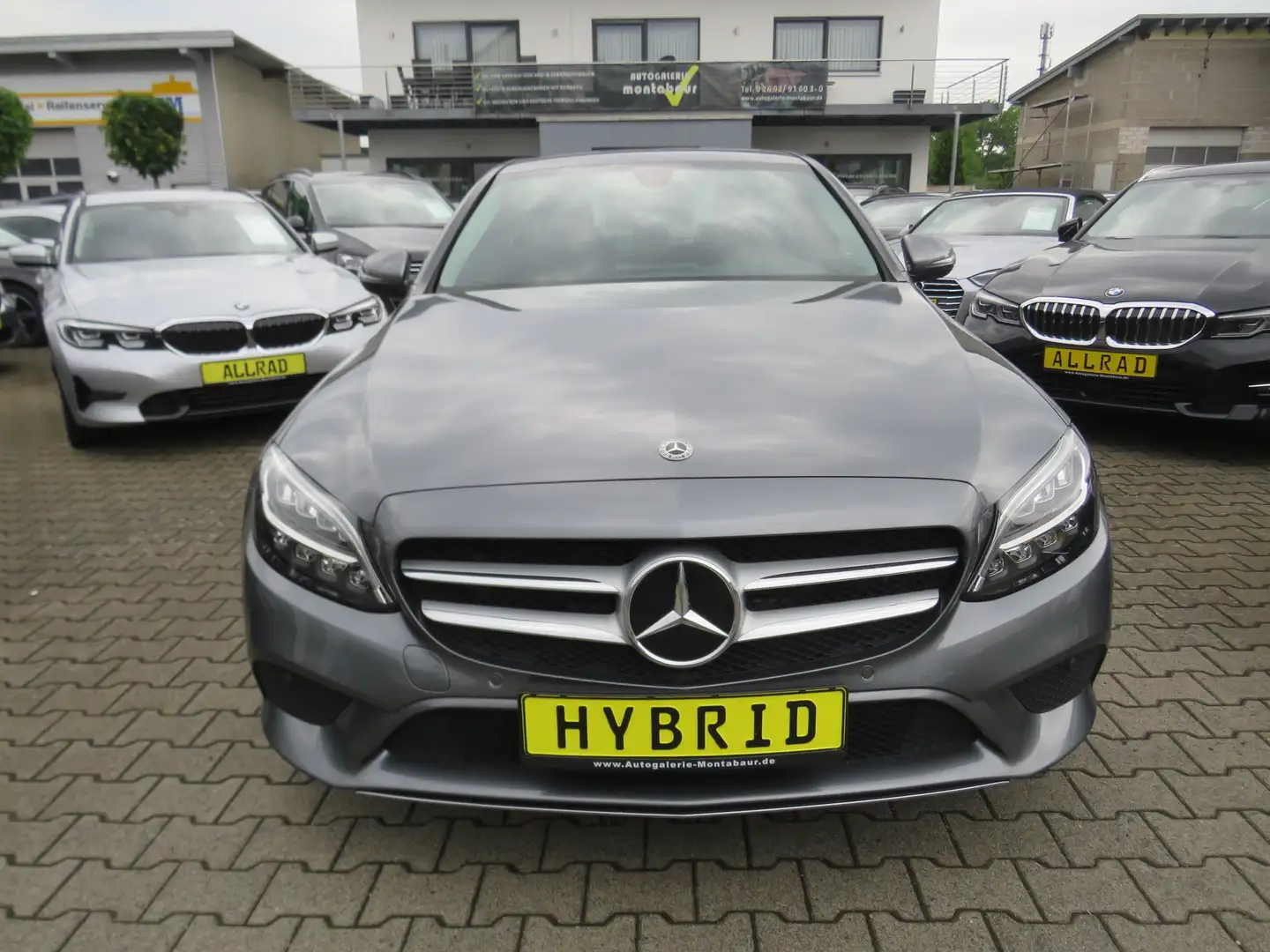 Mercedes-Benz C 300 de Lim. *VOLL-LED *AHK *1.HAND *GARANTIE Gris - 2