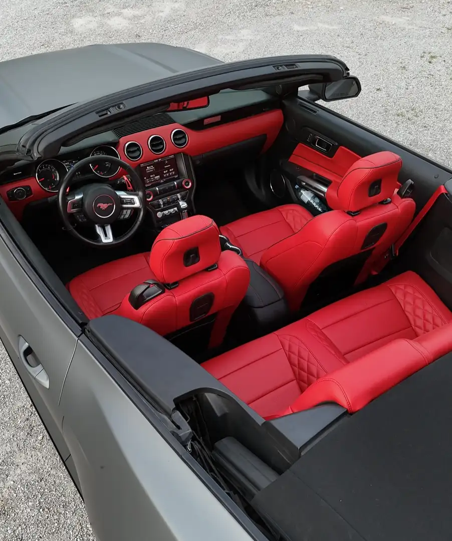 Ford Mustang Mustang 2,3 EcoBoost Cabrio Aut. Grau - 2