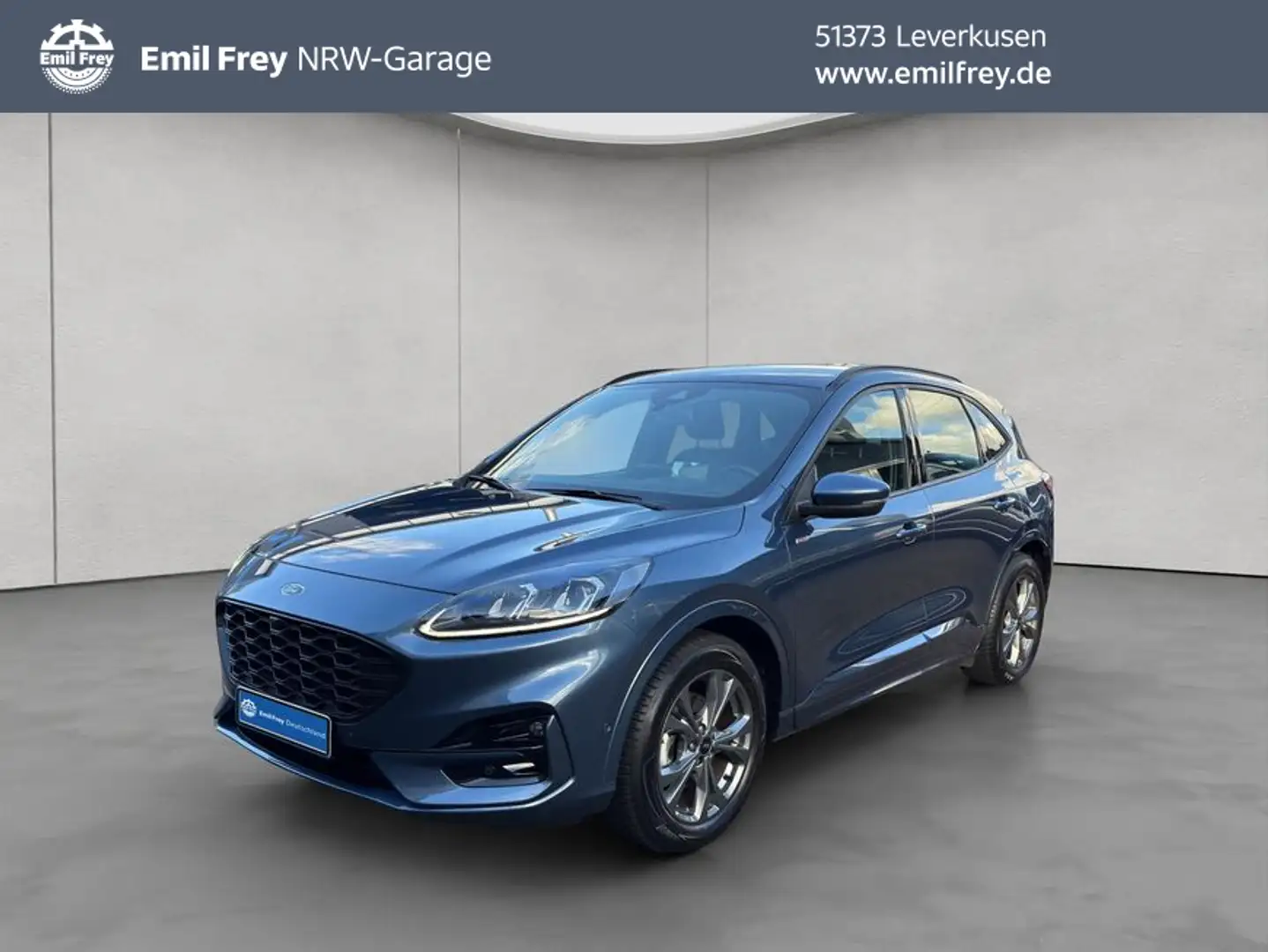 Ford Kuga 1.5 EcoBoost ST-LINE AHK+TECHNO-PAKET+NAVI Blau - 1