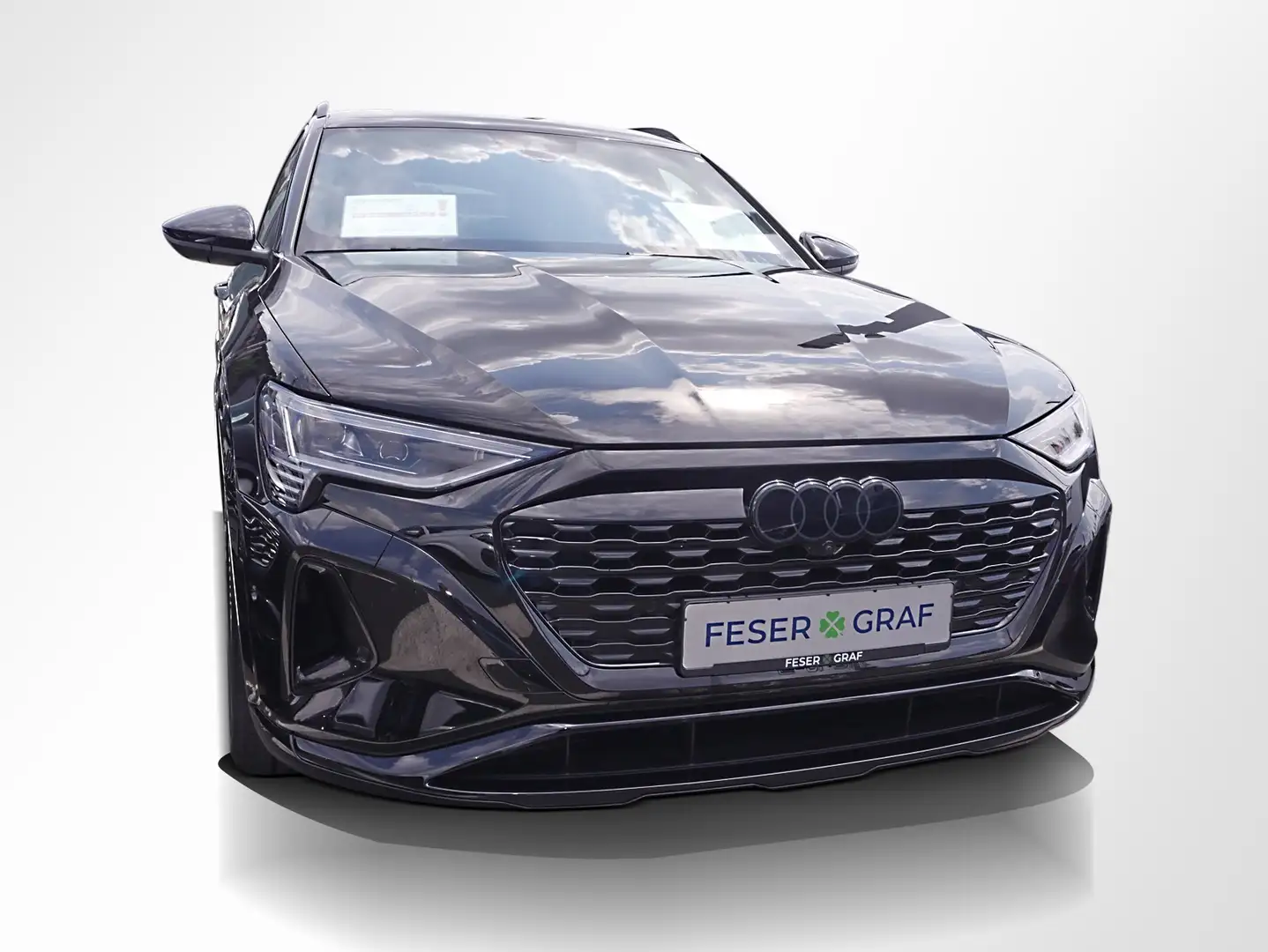 Audi Q8 e-tron 55 qu S line Int. HuD Matrix Navi 360° Schwarz - 2