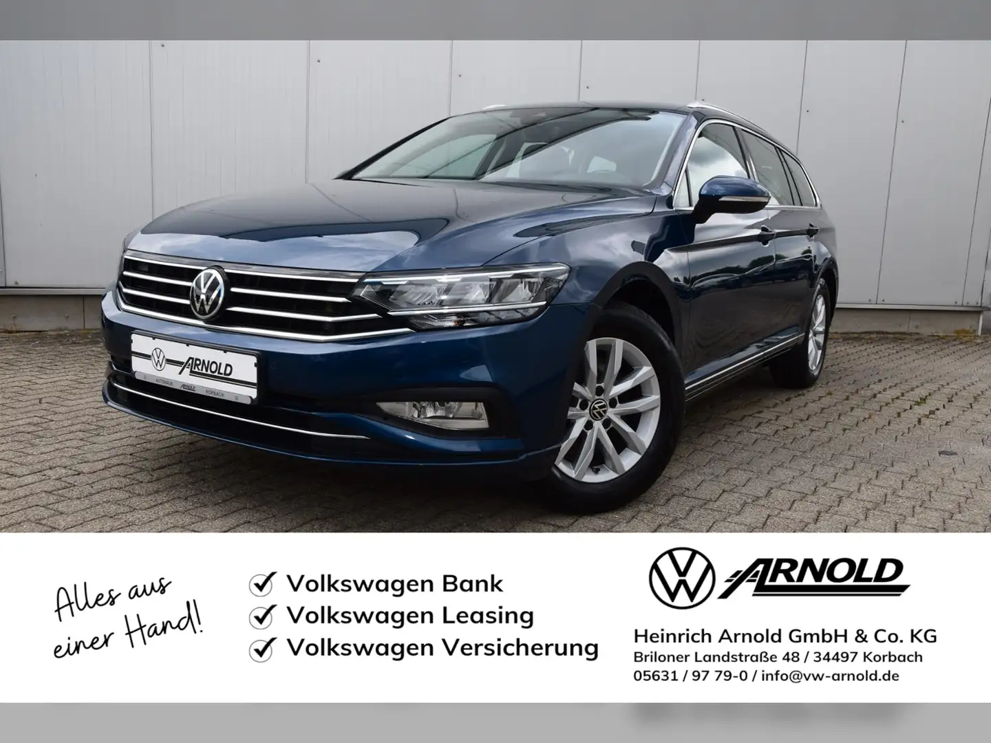 Volkswagen Passat Variant TDI Business Azul - 1
