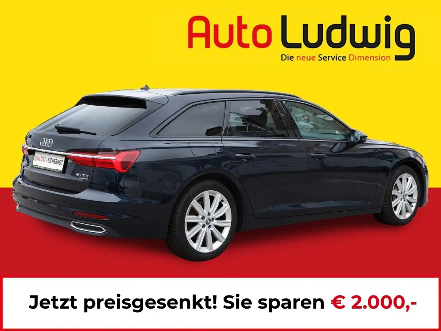 Audi A6 Avant 45 TDI quattroTiptronic*DIGI-COCKPIT*NAVI... Blau - 2