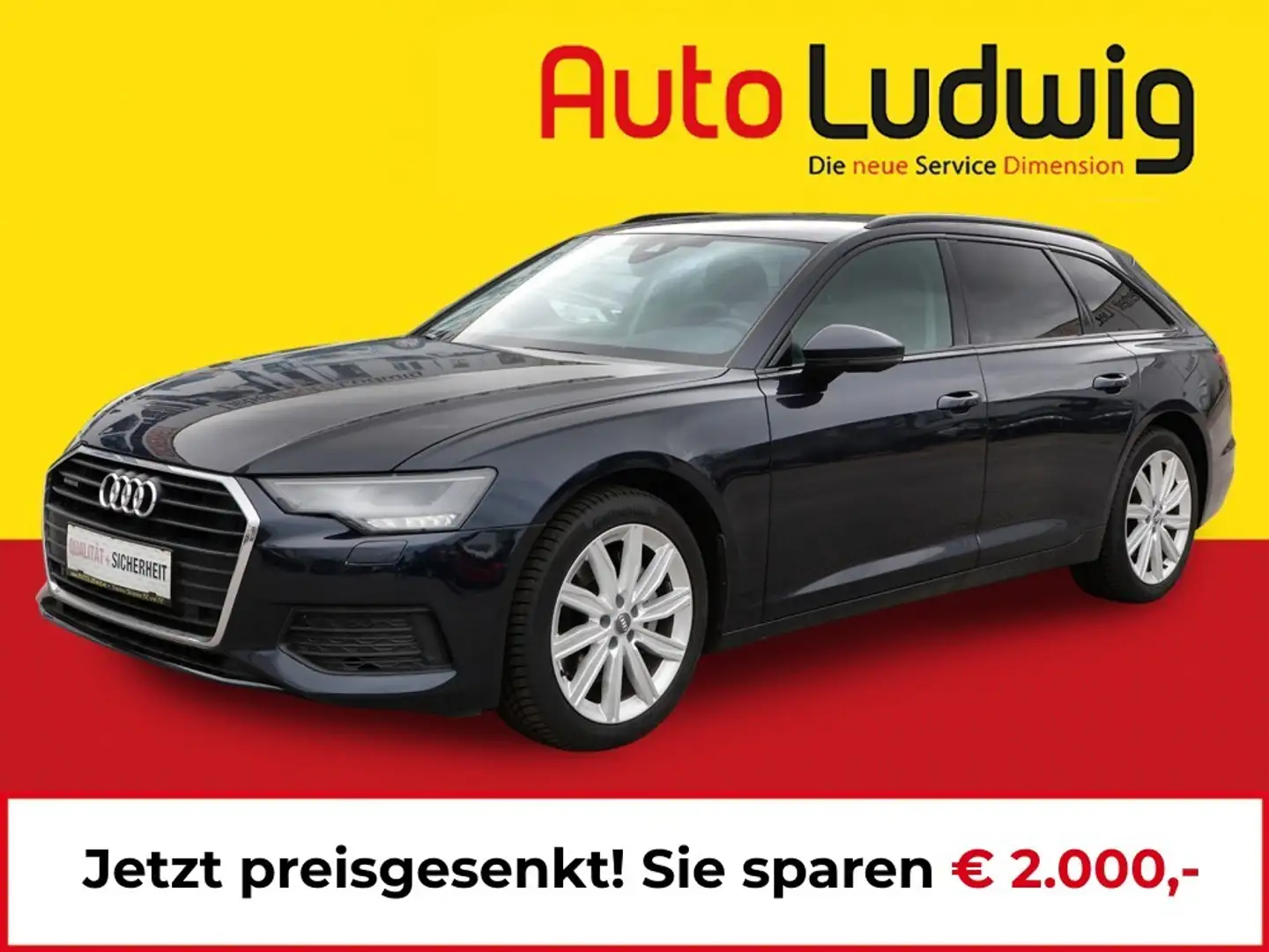 Audi A6 Avant 45 TDI quattroTiptronic*DIGI-COCKPIT*NAVI... Blau - 1