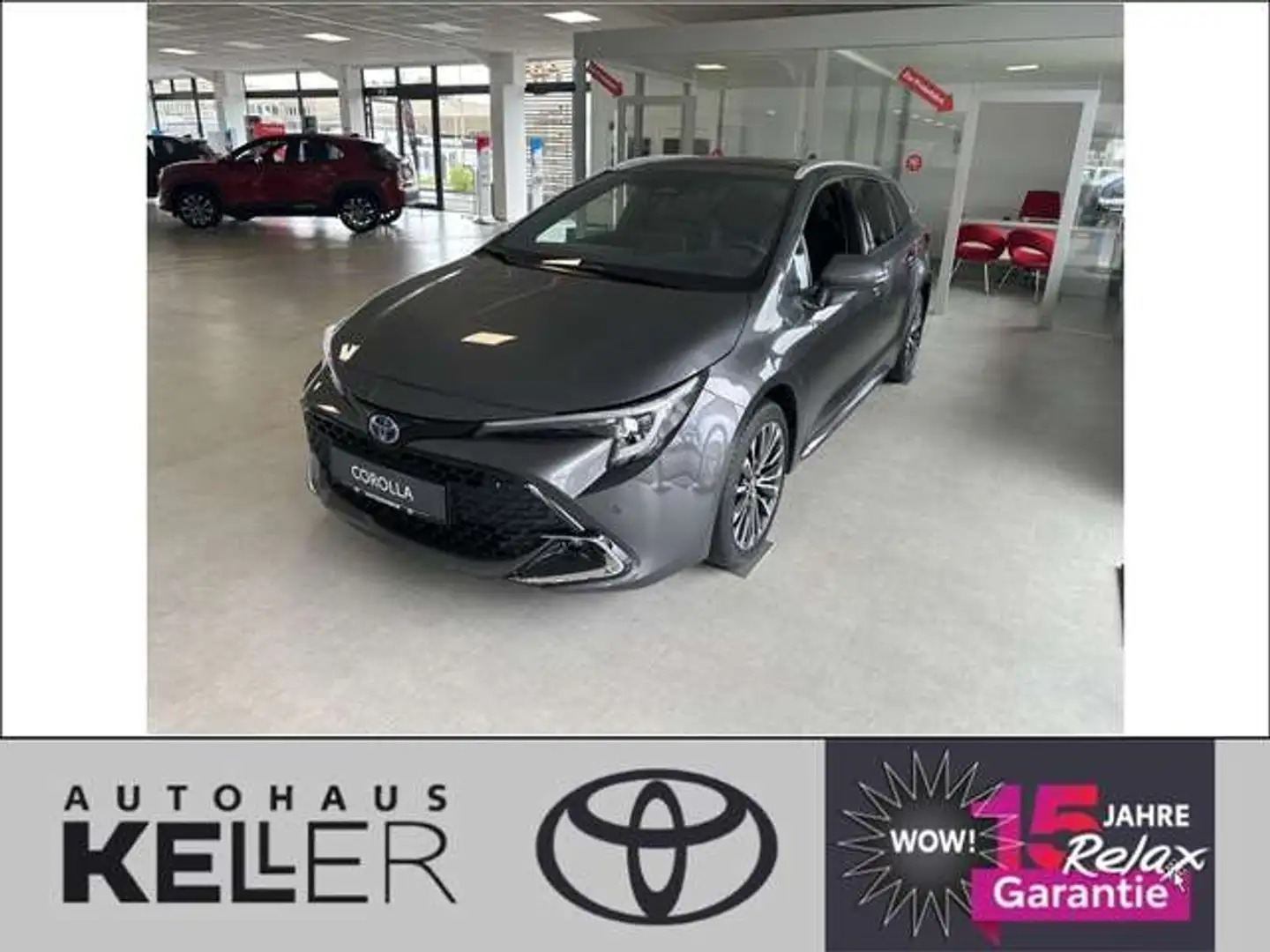 Toyota Corolla 2.0 Hybrid Touring Sports Team D Grau - 1