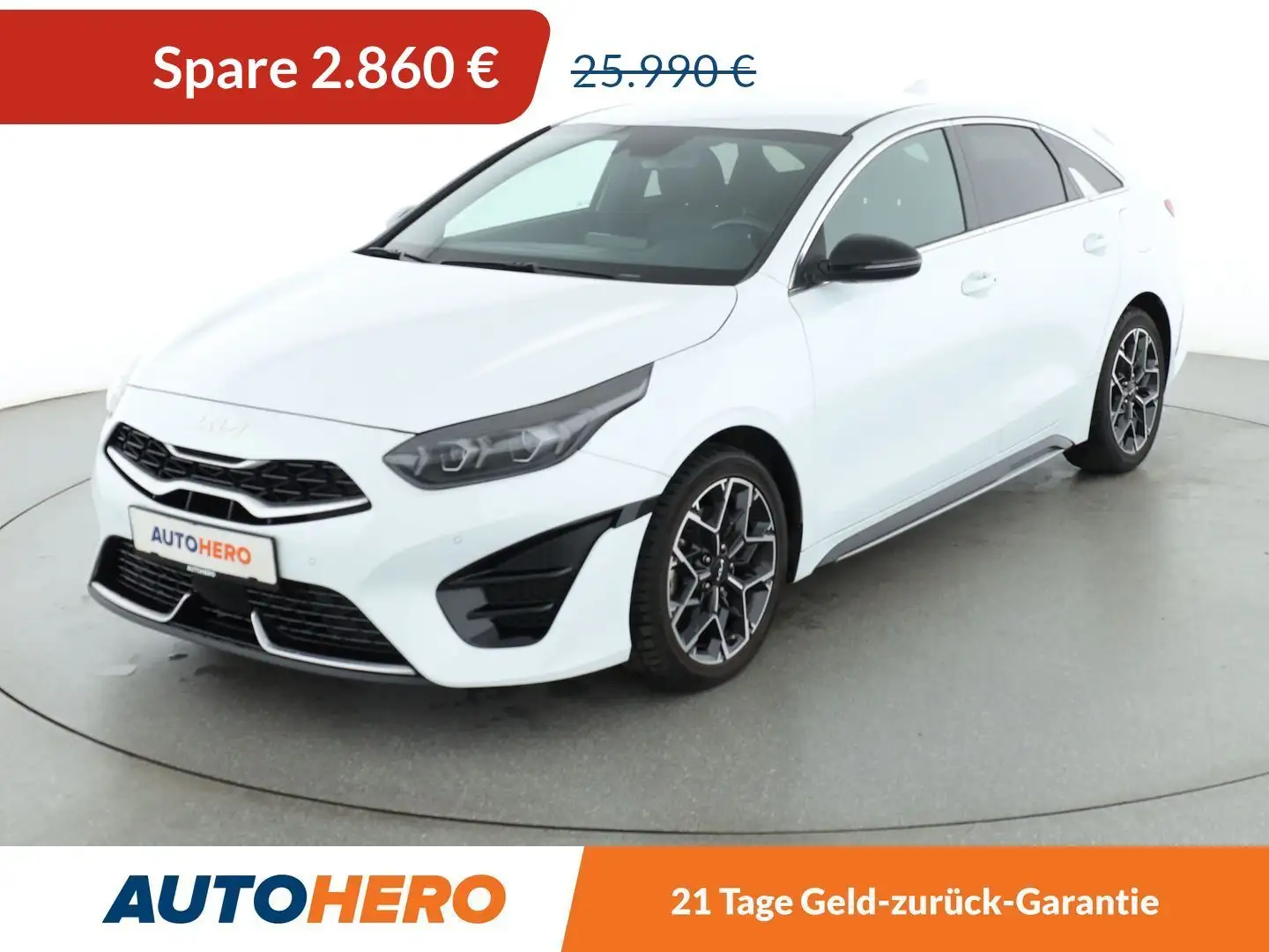 Kia ProCeed / pro_cee'd 1.5 TGDI GT Line Aut.*LED*NAVI*ACC*CAM*PDC*SHZ* Blanc - 1