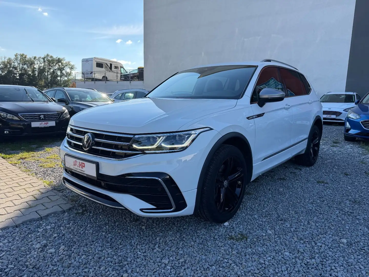 Volkswagen Tiguan Allspace 2.0 TDI R-Line 4Motion/1.Hand Weiß - 1