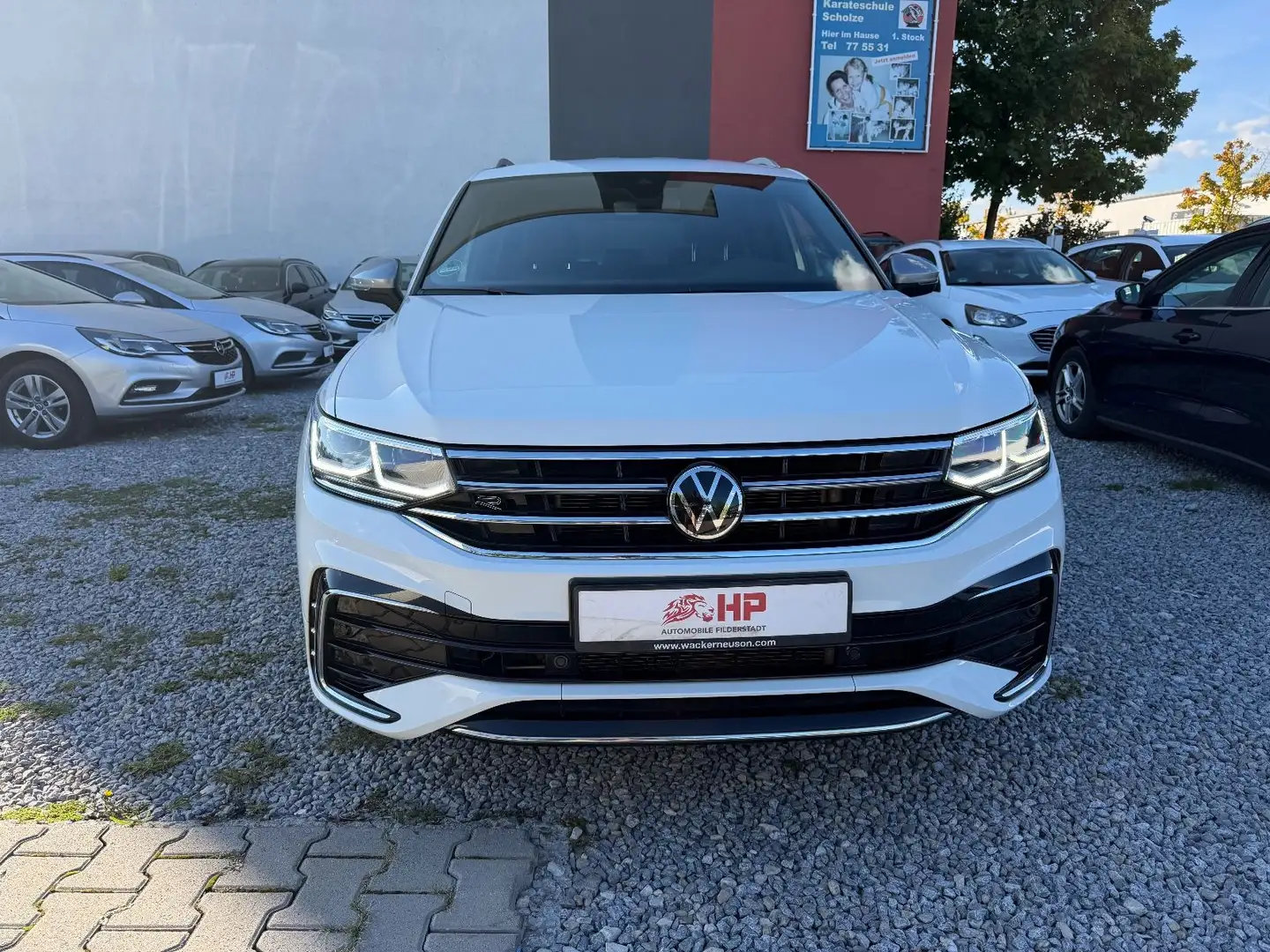 Volkswagen Tiguan Allspace 2.0 TDI R-Line 4Motion/1.Hand Weiß - 2