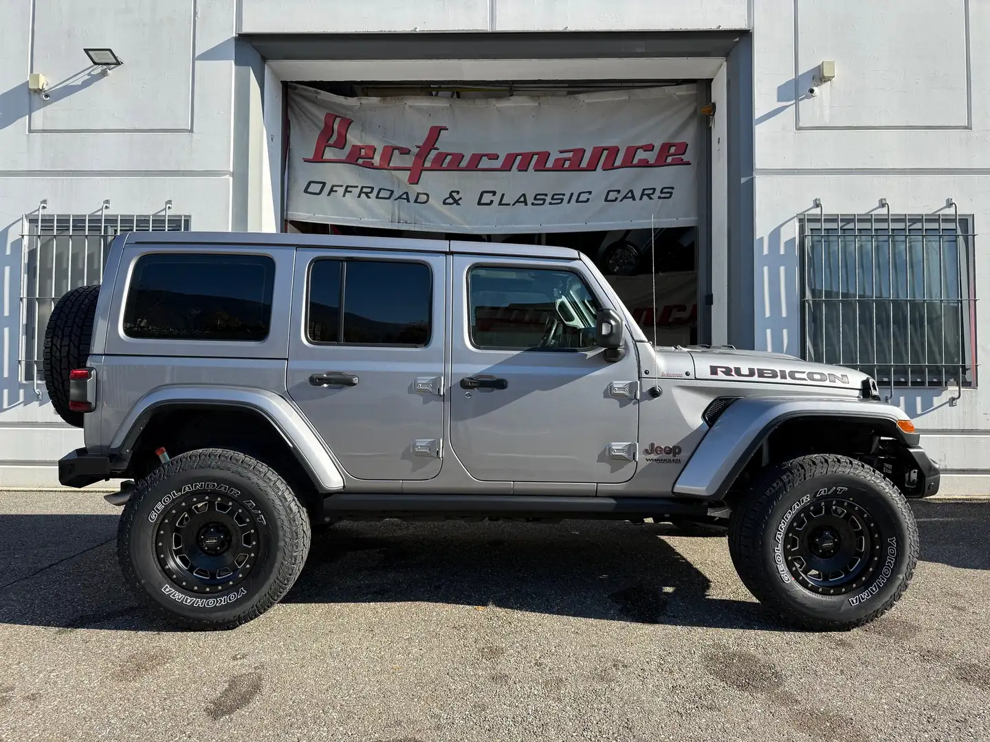 Jeep Wrangler JLU RUBICON 3.6 V6 Rock Track Full Time Argento - 2