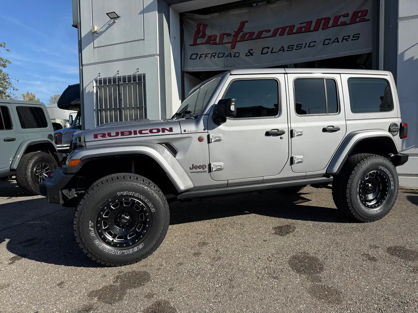 Jeep Wrangler JLU RUBICON 3.6 V6 Rock Track Full Time Argento - 1