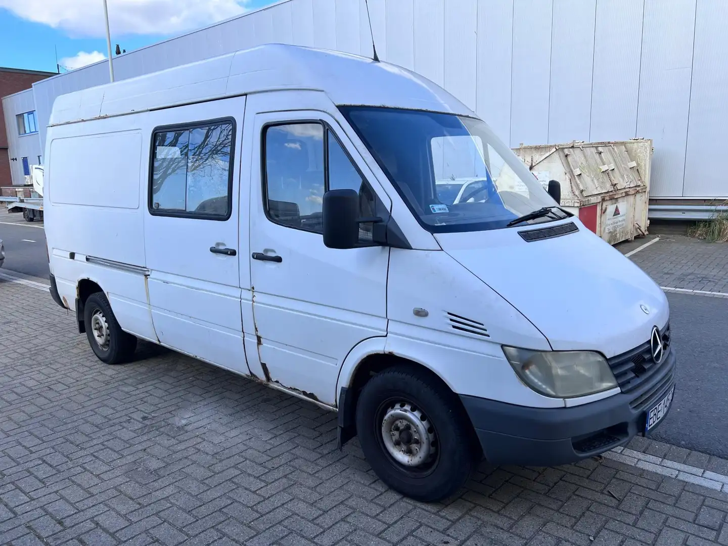 Mercedes-Benz Sprinter 316 CDI 2.7 300 medium 2000 +31641468730 Wit - 1