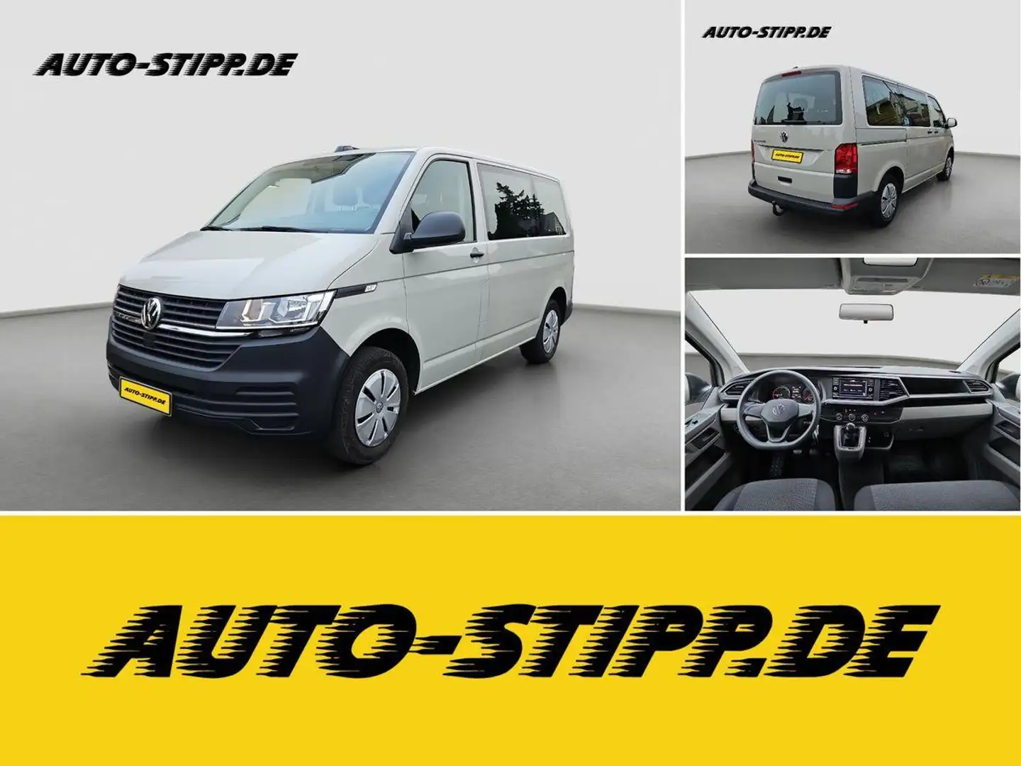 Volkswagen T6.1 Kombi 2.0 TDI 9-Sitzer RFK DAB PDC APP-C. Grau - 1